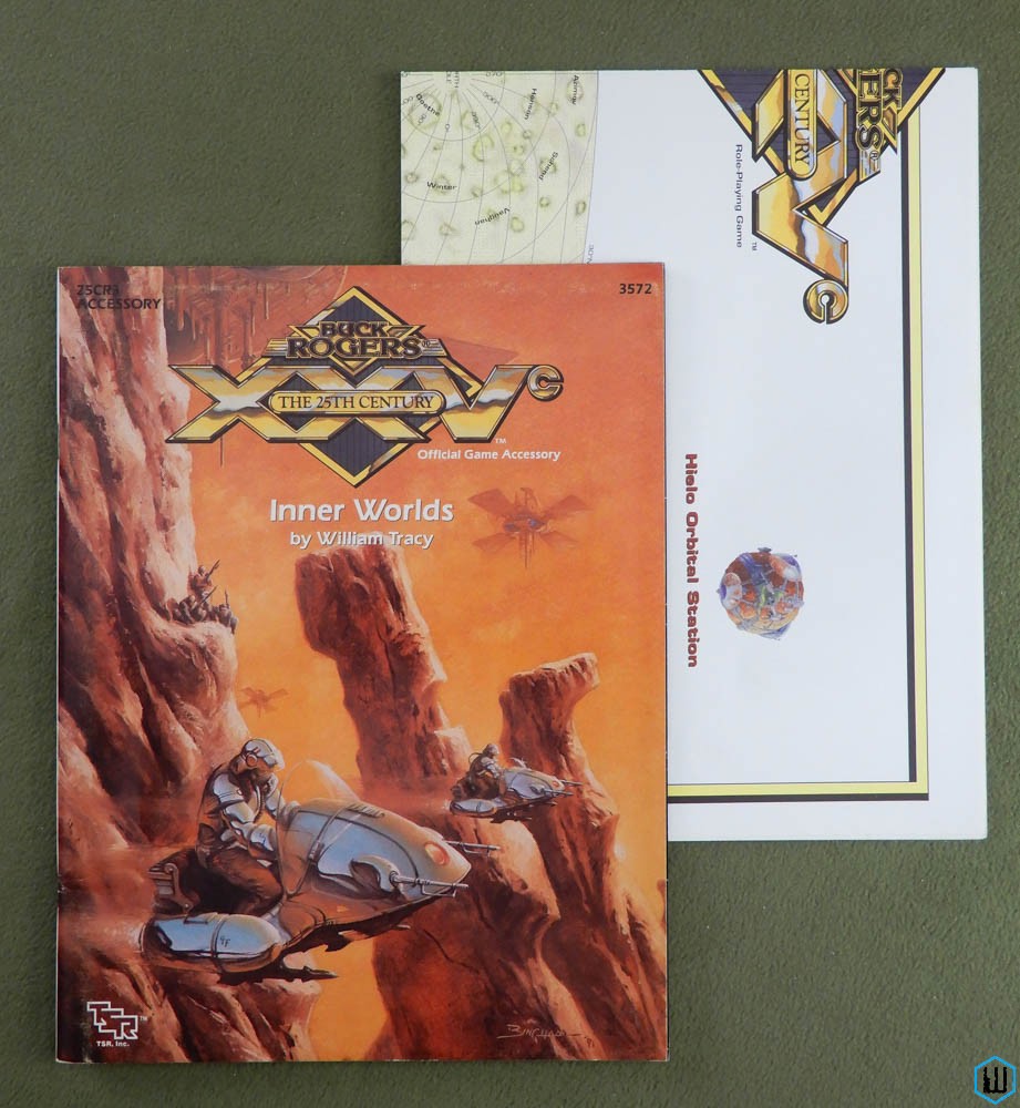 Inner Worlds (Buck Rogers RPG module XXVCR3) w MAP