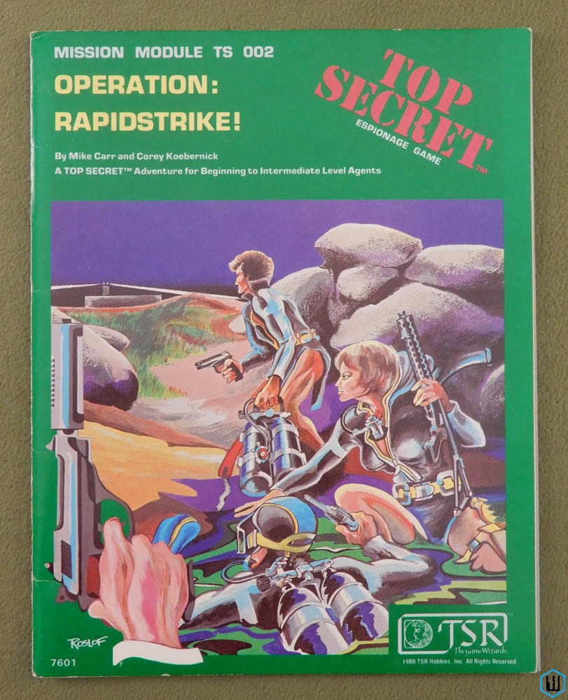 Operation Rapidstrike! (Top Secret RPG Module TS002)