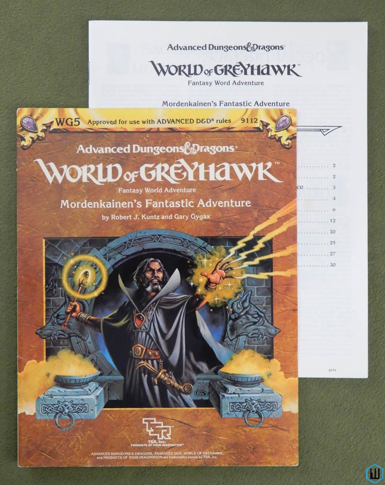 Image for Mordenkainen's Fantastic Adventure (Advanced Dungeons WG5) Original 1984 ed Mordenkainen's Fantastic Adventure (Advanced Dungeons WG5) Original 1984 ed