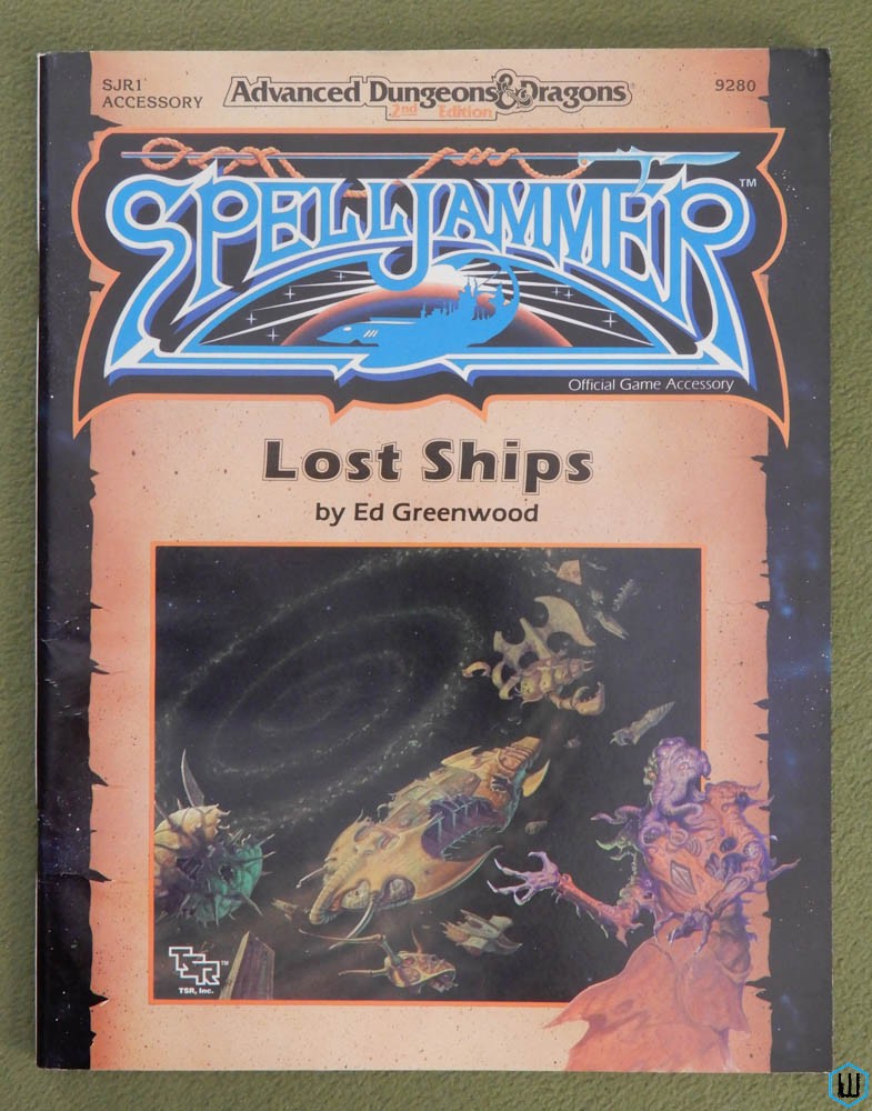 Lost Ships (Dungeons Dragons Spelljammer SJR1) Original 1990 edition