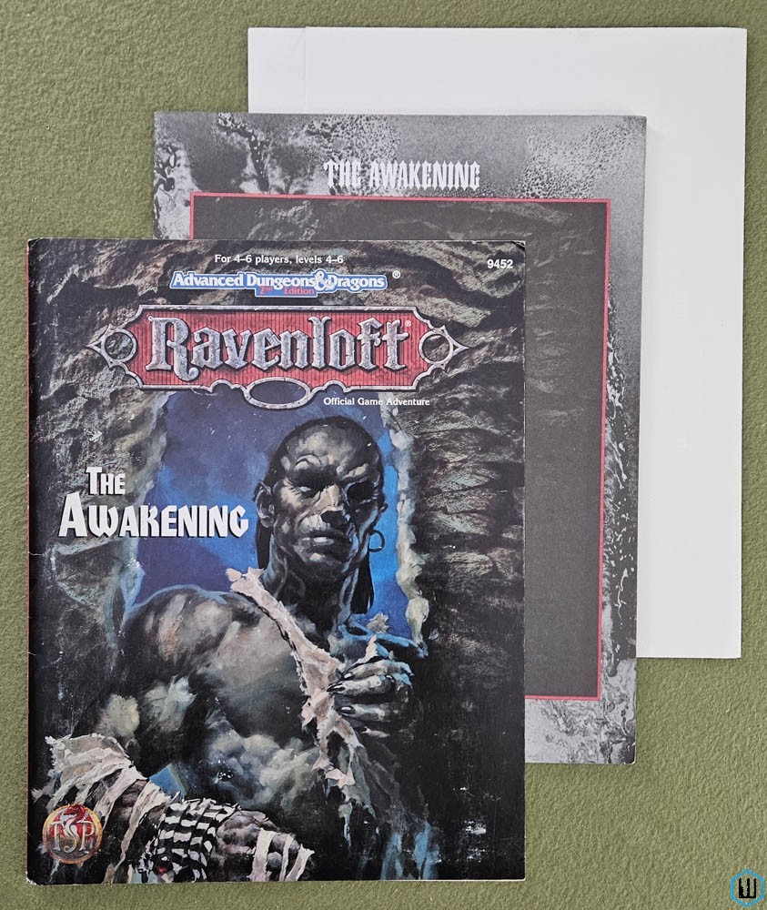 The Awakening (Advanced Dungeons Dragons Ravenloft) Original 1994 edition TSR 9452