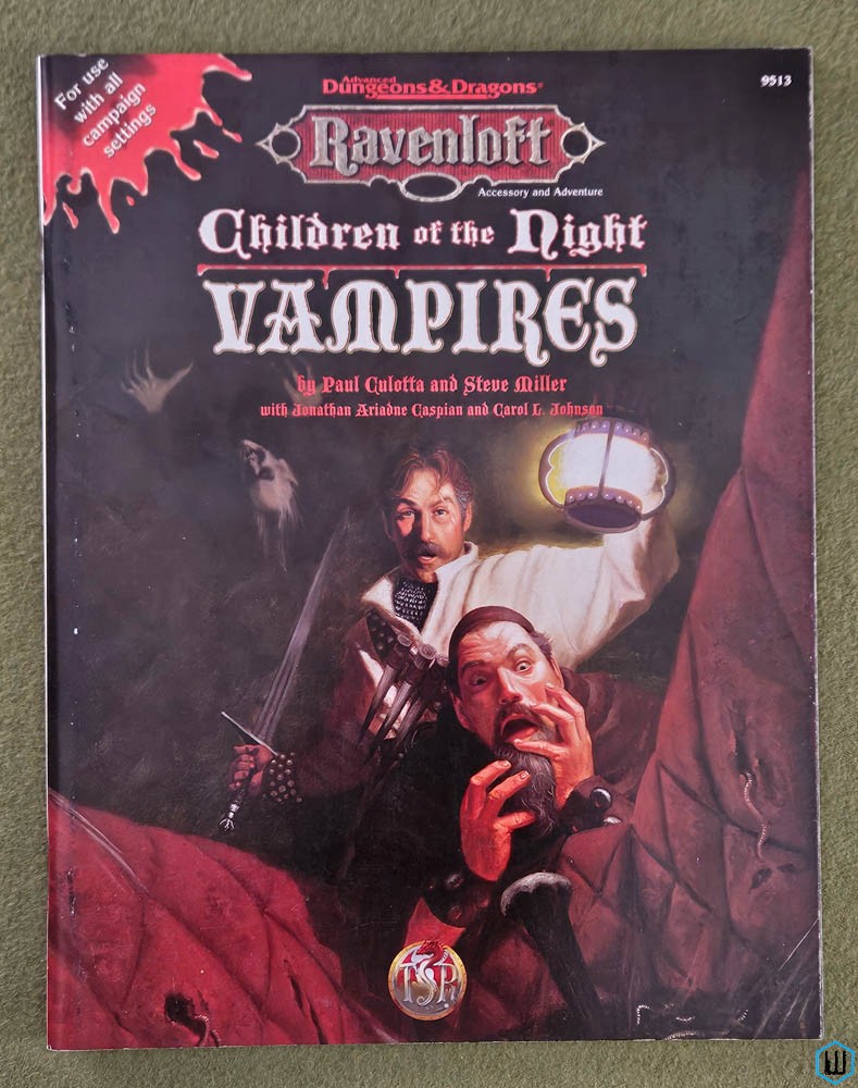 Image for Children of the Night: Vampires (Dungeons Dragons Ravenloft) Original 1996 TSR 9513 Children of the Night: Vampires (Dungeons Dragons Ravenloft) Original 1996 TSR 9513