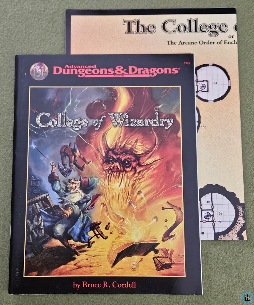 Image for College of Wizardry (Advanced Dungeons & Dragons) w MAP TSR 9549 College of Wizardry (Advanced Dungeons & Dragons) w MAP TSR 9549