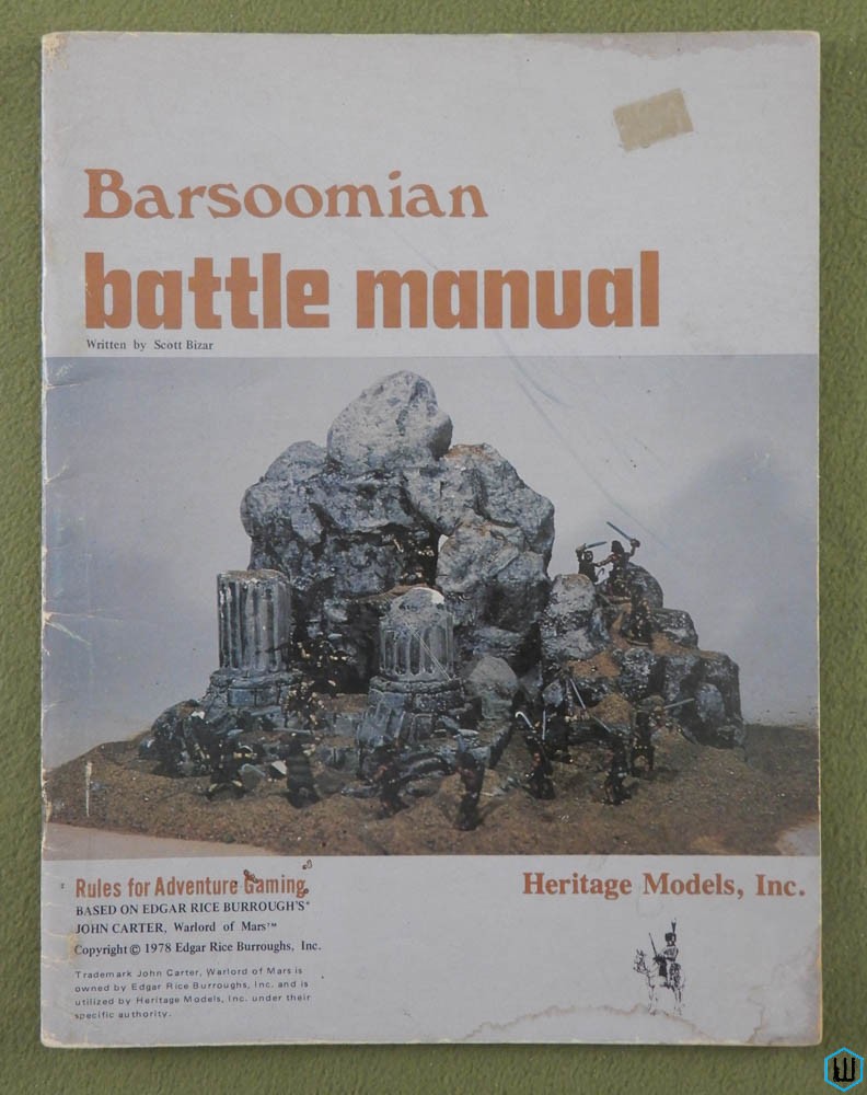 Barsoomian Battle Manual (John Carter Warlord of Mars)