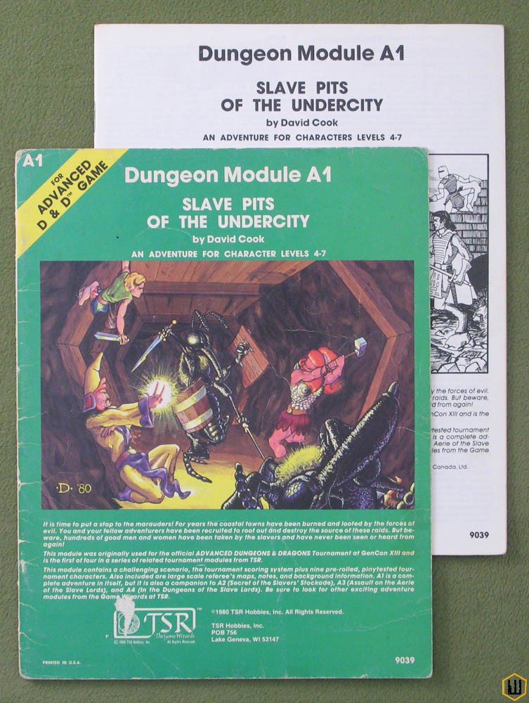 Ghost Tower of Inverness (Advanced Dungeons Dragons C2) Original 1980 ...