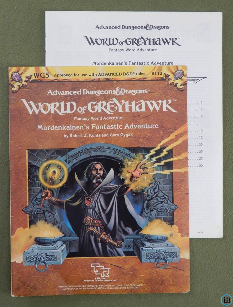 Image for Mordenkainen's Fantastic Adventure (Advanced Dungeons Dragons Greyhawk WG5) Mordenkainen's Fantastic Adventure (Advanced Dungeons Dragons Greyhawk WG5)