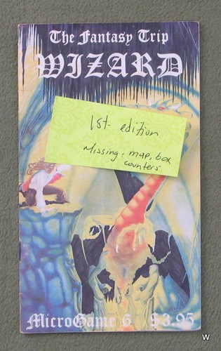 Image for Wizard (The Fantasy Trip: MicroGame 6) - BOOKLET ONLY