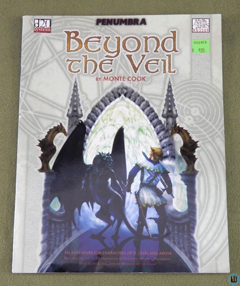 Beyond the Veil (Penumbra D20) Dungeons Dragons 3e Monte Cook