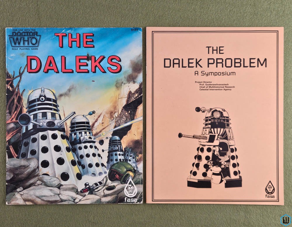 Daleks (Doctor Who RPG 2 Book Set: The Daleks & Dalek Problem) FASA 9101