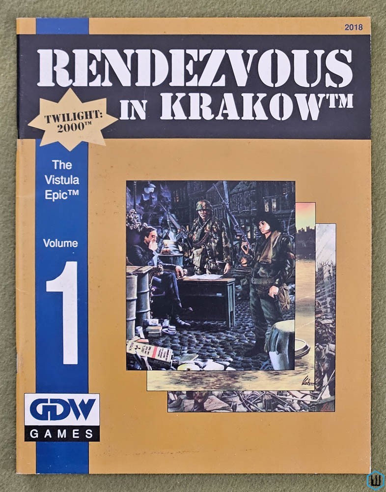Image for Rendezvous in Krakow: Version 2.2 (TWILIGHT 2000) Game Designers Workshop GDW 2018 Rendezvous in Krakow: Version 2.2 (TWILIGHT 2000) Game Designers Workshop GDW 2018