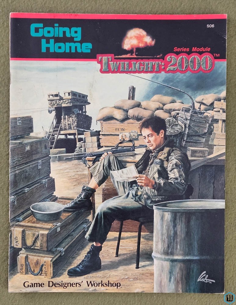 Image for Going Home (Twilight 2000 RPG Germany sourcebook) w Color Map GDW 506 Going Home (Twilight 2000 RPG Germany sourcebook) w Color Map GDW 506