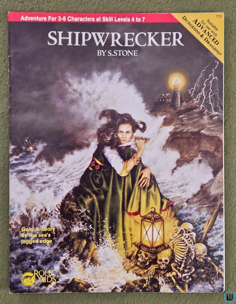 Shipwrecker (Advanced Dungeons Dragons Role Aids) Mayfair Games MGI 712