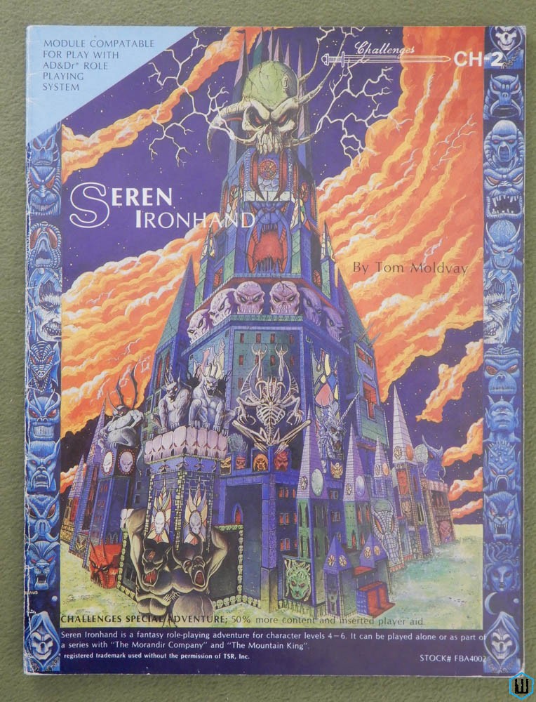 Image for Seren Ironhand CH-2 (Advanced Dungeons Dragons) Tom Moldvay Seren Ironhand CH-2 (Advanced Dungeons Dragons) Tom Moldvay