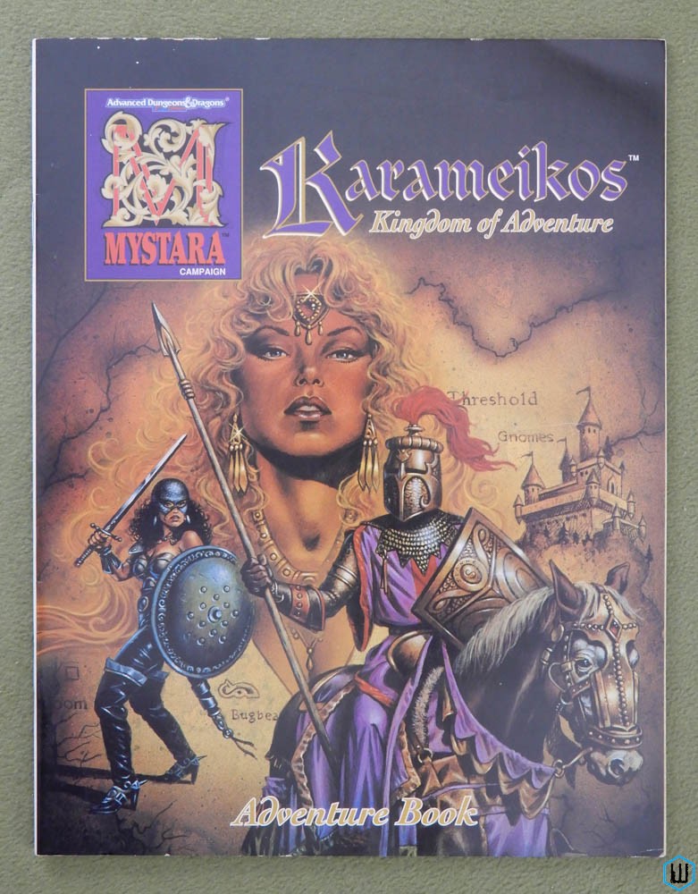 ADVENTURE BOOK: Karameikos: Kingdom of Adventure (Dungeons Dragons)