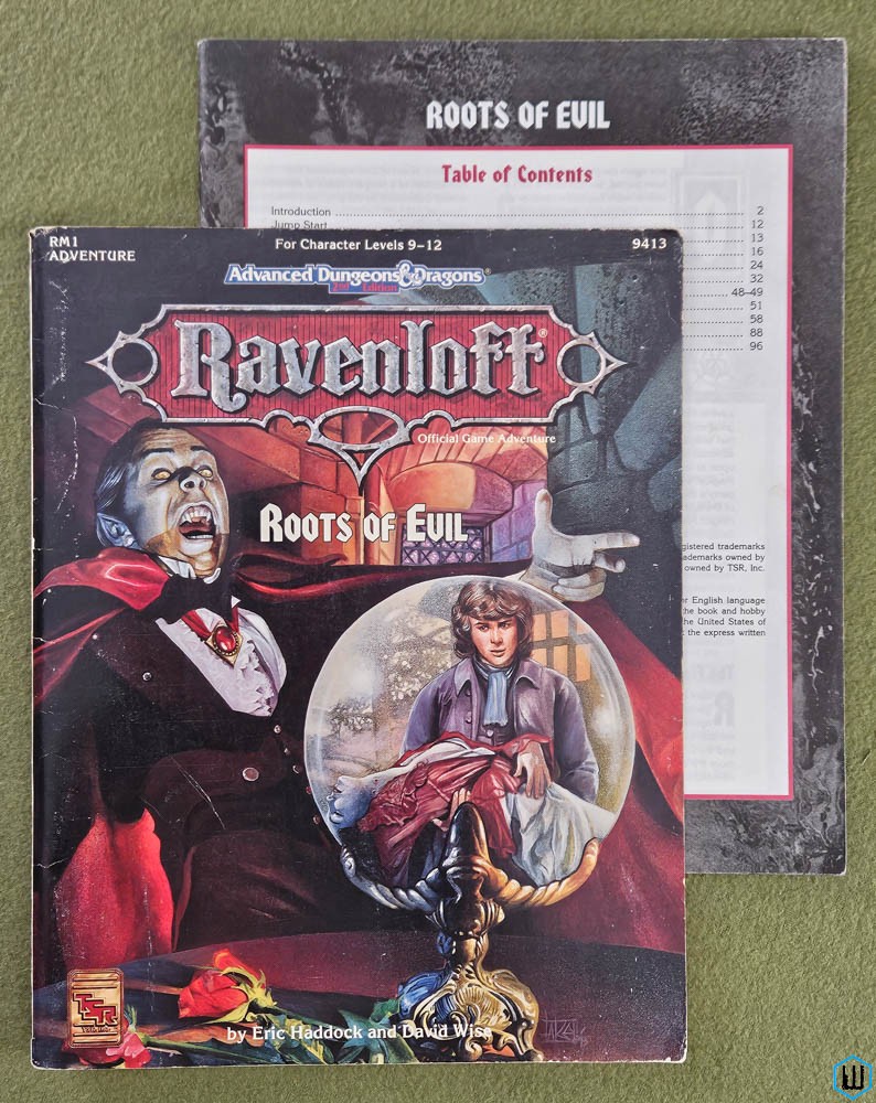 Image for Roots of Evil (Advanced Dungeons Dragons Ravenloft RM1) Original 1993 edition TSR 9413 Roots of Evil (Advanced Dungeons Dragons Ravenloft RM1) Original 1993 edition TSR 9413