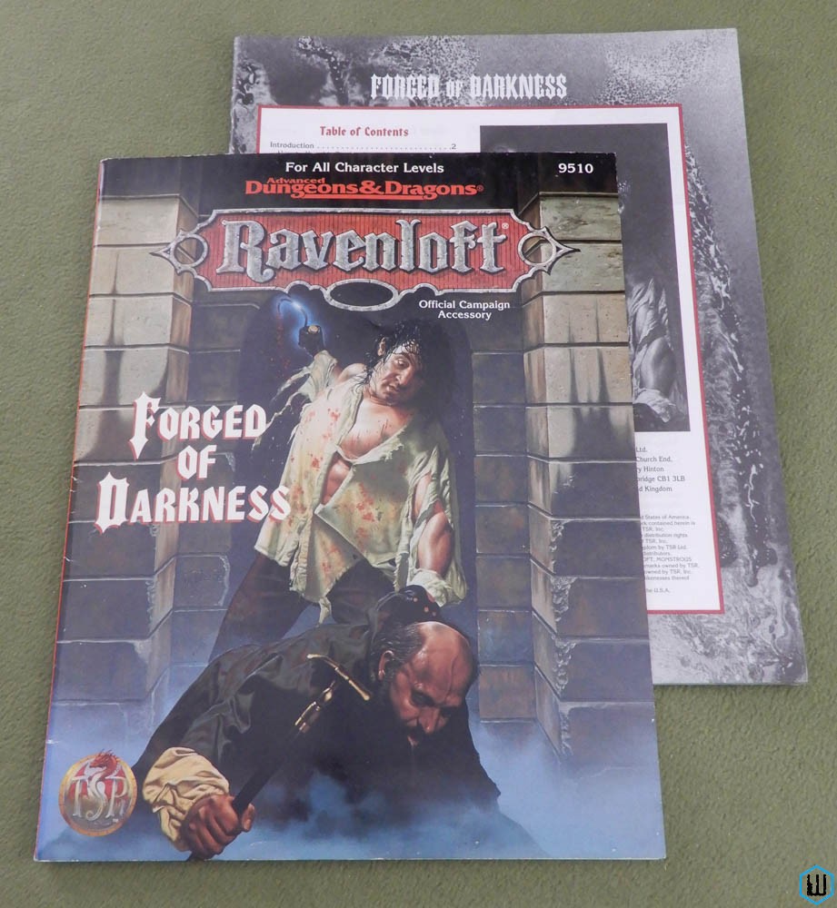 Forged of Darkness (Advanced Dungeons Dragons Ravenloft) Original edition