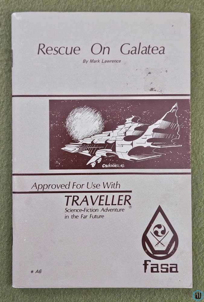 Rescue on Galatea (Traveller RPG) w MAP FASA A6