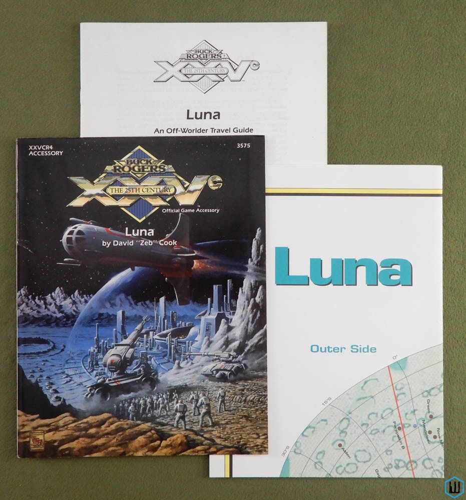 Luna (Buck Rogers XXVc RPG Accessory XXVCR4) w MAP