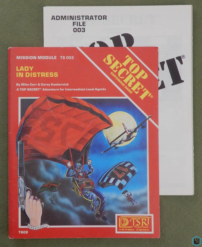 Lady in Distress (Top Secret RPG Espionage Adventure Module TS003)