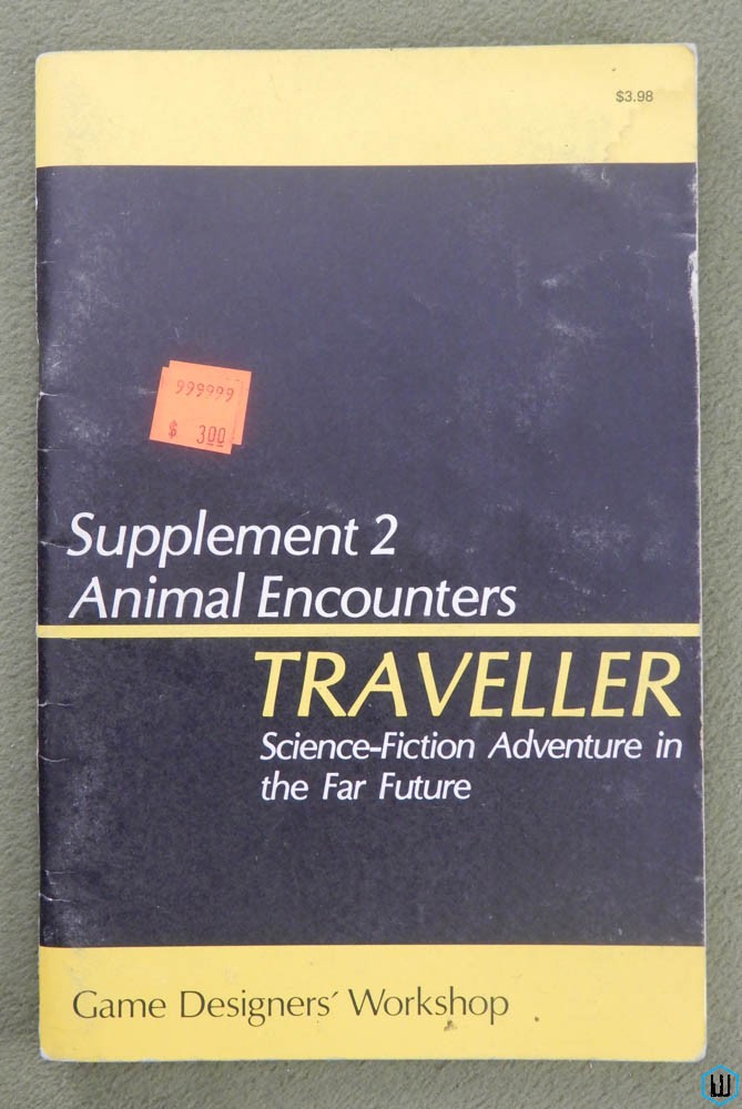 Animal Encounters (Traveller RPG Supplement 2)