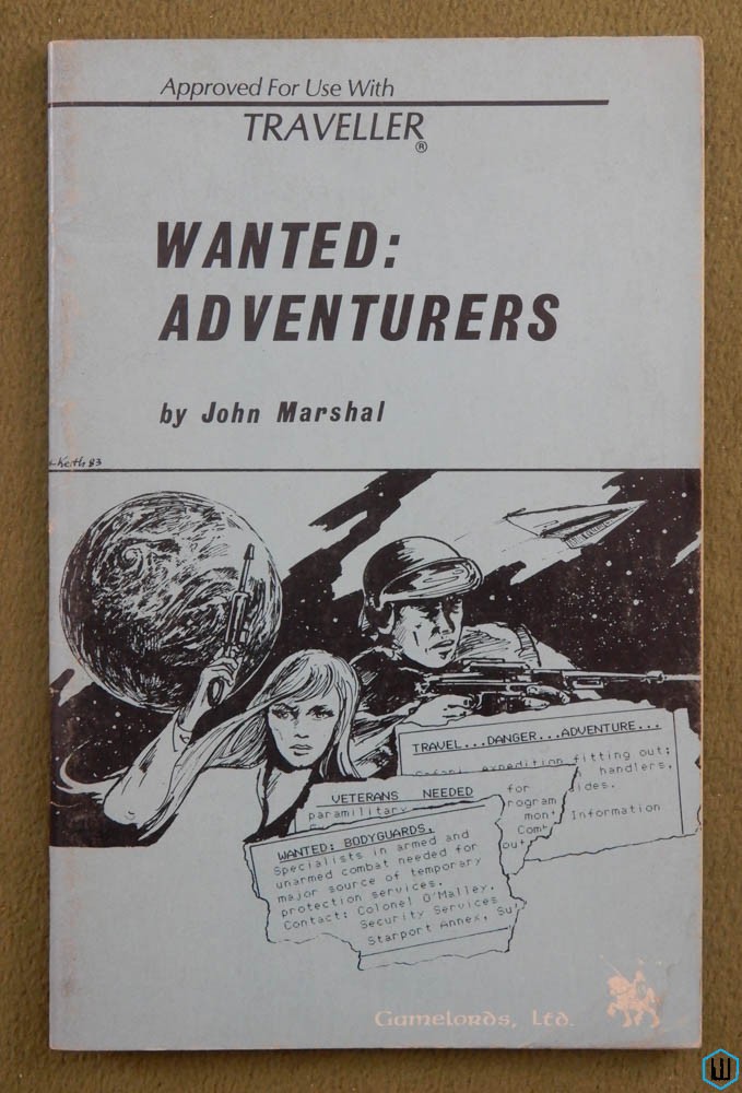 Wanted: Adventurers (Classic Traveller RPG)