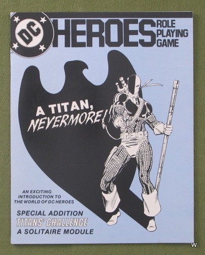 Image for A TITAN, NEVERMORE! (DC Heroes RPG Solitaire Module)