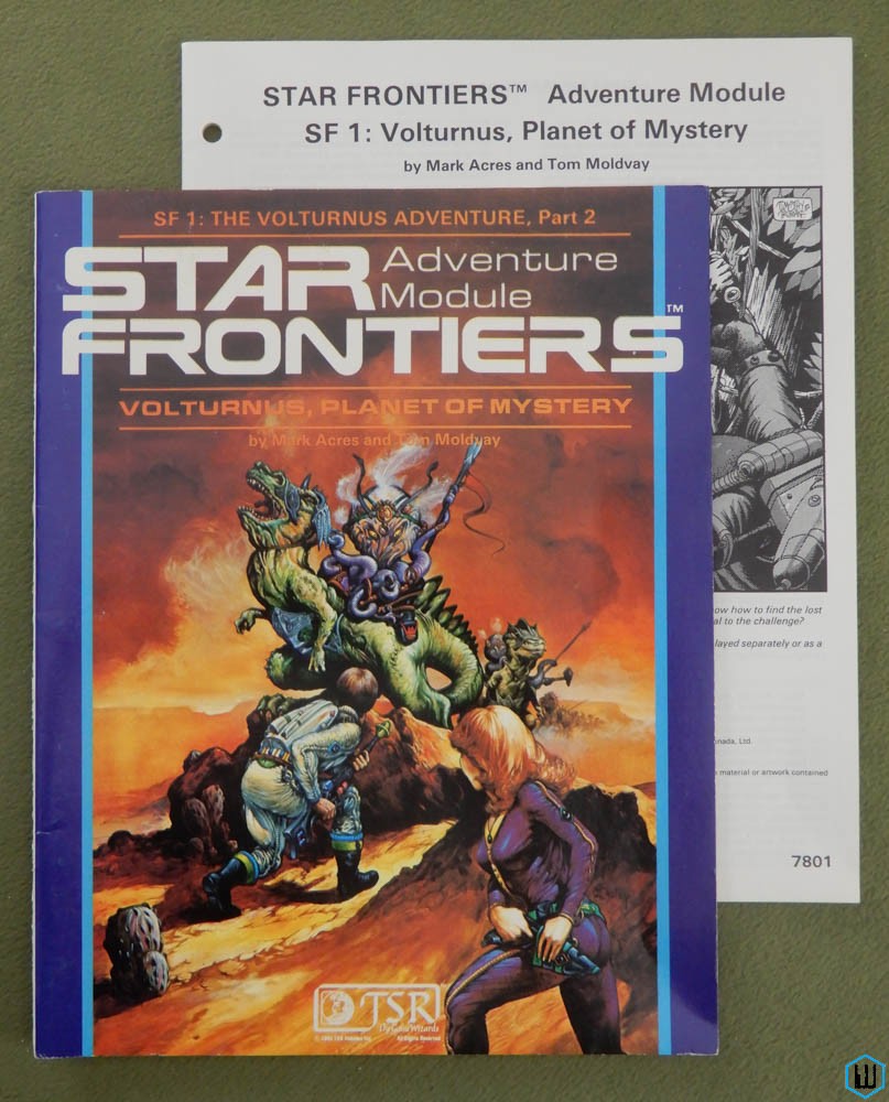 Image for Volturnus, Planet of Mystery (Star Frontiers RPG Module SF1) Volturnus, Planet of Mystery (Star Frontiers RPG Module SF1)