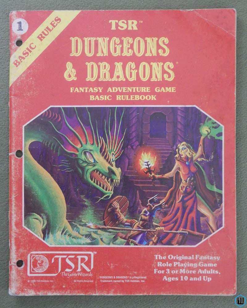 Dungeons & Dragons Fantasy Adventure Game: B/X Basic Rulebook
