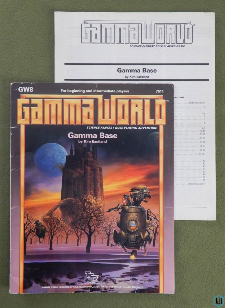 Gamma Base (Gamma World Module GW8) - NO MAP