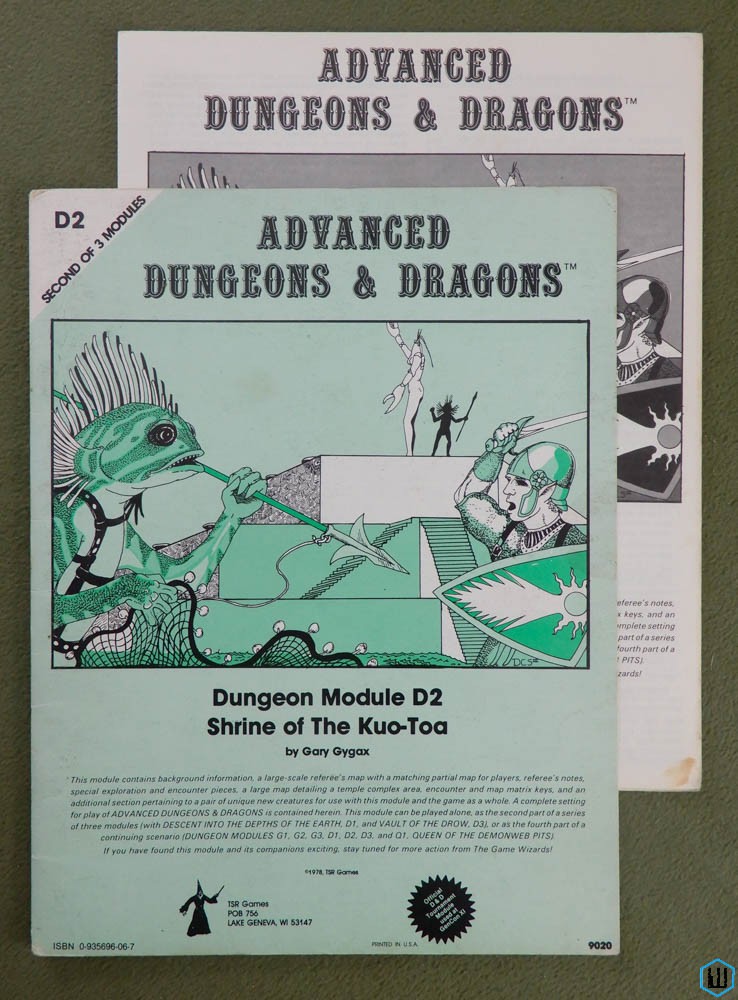 Shrine of the Kuo-Toa (Advanced Dungeons & Dragons Module D2)