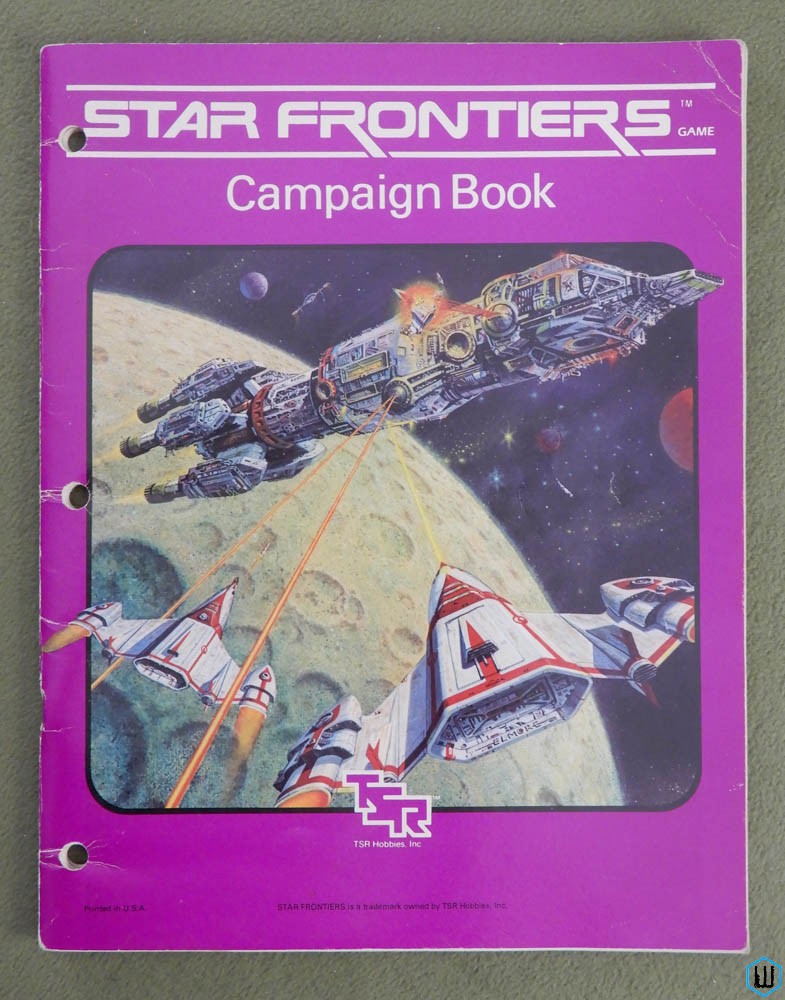 CAMPAIGN BOOK (Star Frontiers: Knight Hawks - Play copy)
