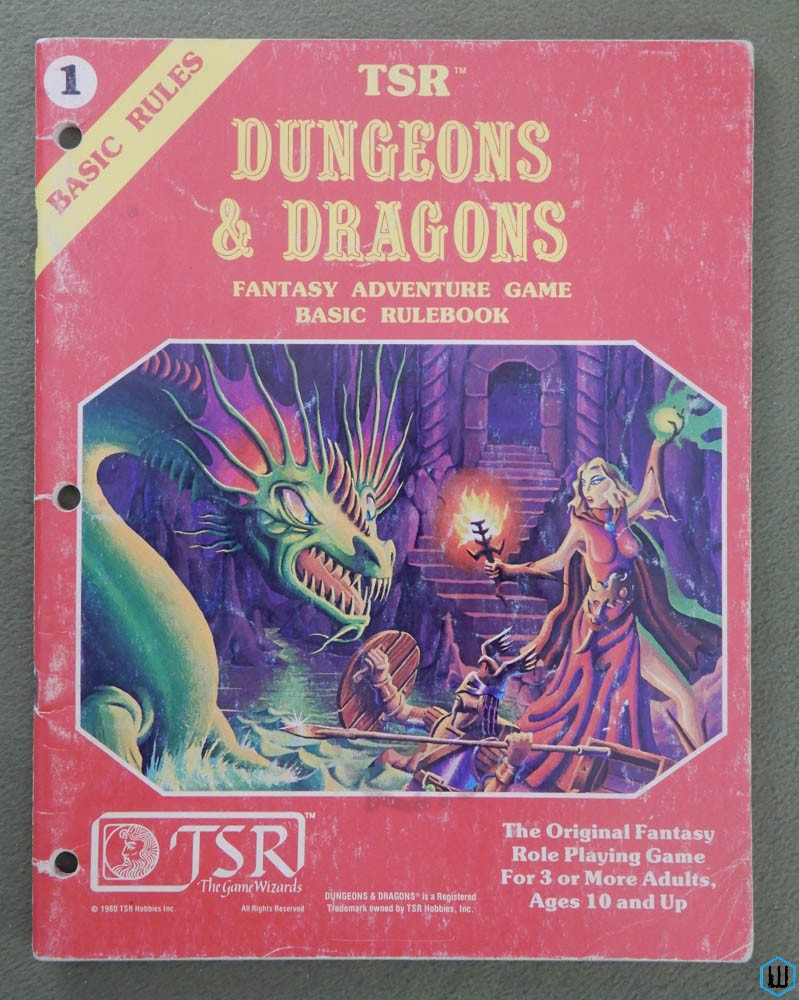 Dungeons & Dragons Fantasy Adventure Game: B/X Basic Rulebook