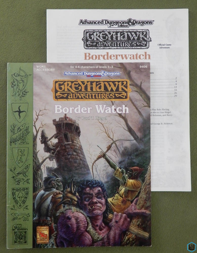 Border Watch (Advanced Dungeons Dragons Greyhawk WGM1)