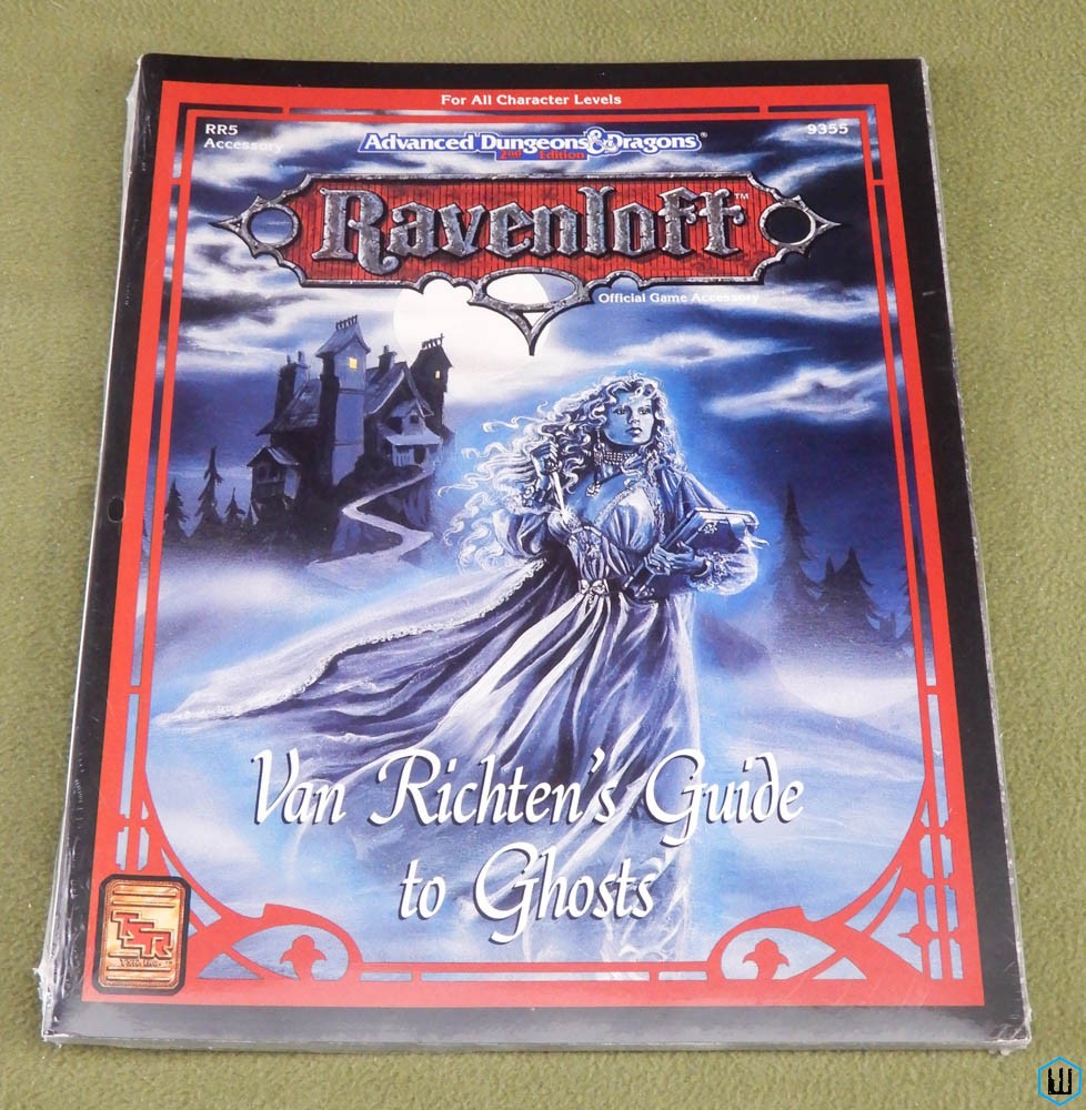 Image for Van Richten's Guide to Ghosts - SEALED (Advanced Dungeons Dragons Ravenloft) Van Richten's Guide to Ghosts - SEALED (Advanced Dungeons Dragons Ravenloft)