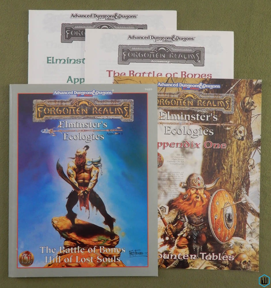 Elminster's Ecologies: Battle Bones, Hill Lost Souls (Forgotten Realms)