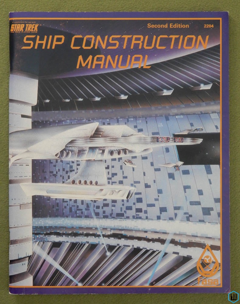 Ship Construction Manual, 2nd Edition (Star Trek Roleplaying Game RPG)