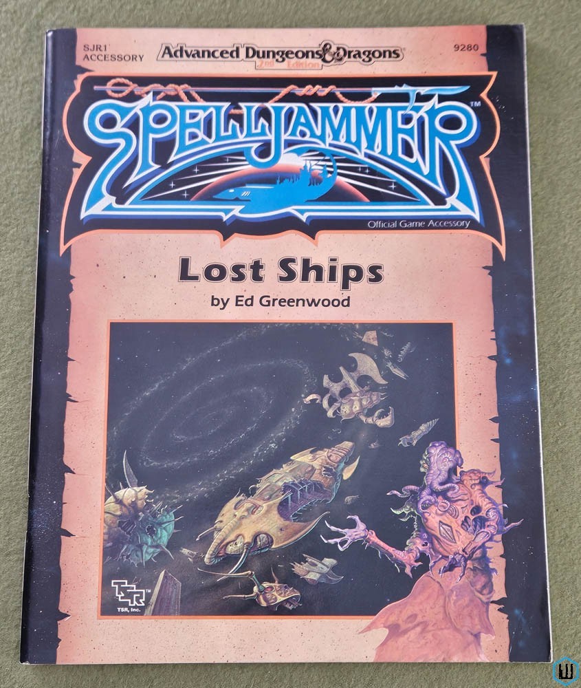 Lost Ships (Dungeons Dragons Spelljammer SJR1) NICE Original 1990 edition TSR 9280