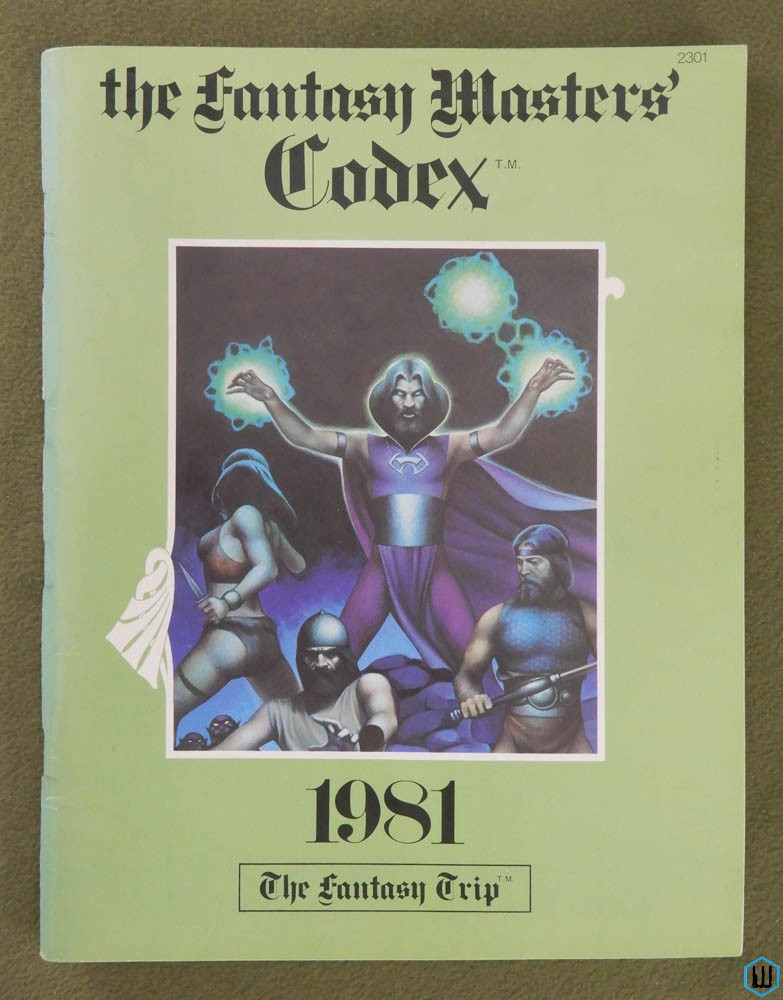 Fantasy Master's Codex (The Fantasy Trip TFT RPG)