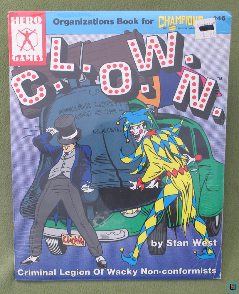 Image for C.L.O.W.N. (Organization Book for Champions RPG) CLOWN
