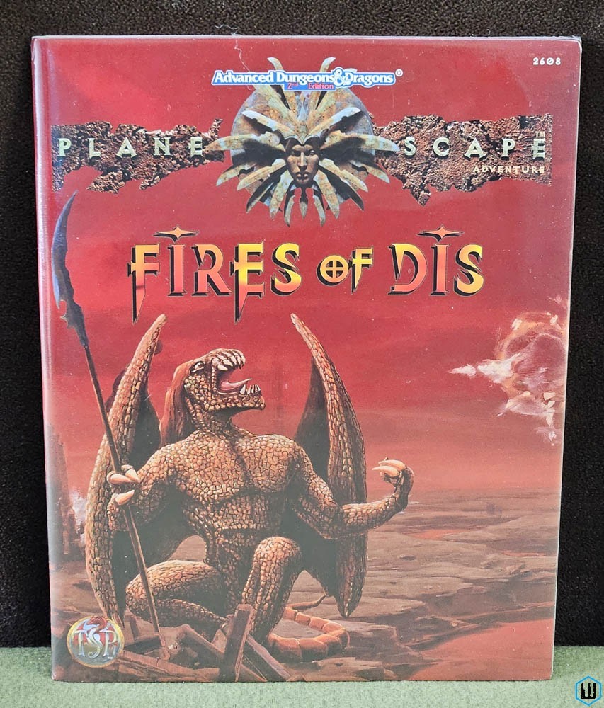 Image for Fires of Dis (Advanced Dungeons Dragons Planescape) SEALED Original 1995 TSR 2608 Fires of Dis (Advanced Dungeons Dragons Planescape) SEALED Original 1995 TSR 2608