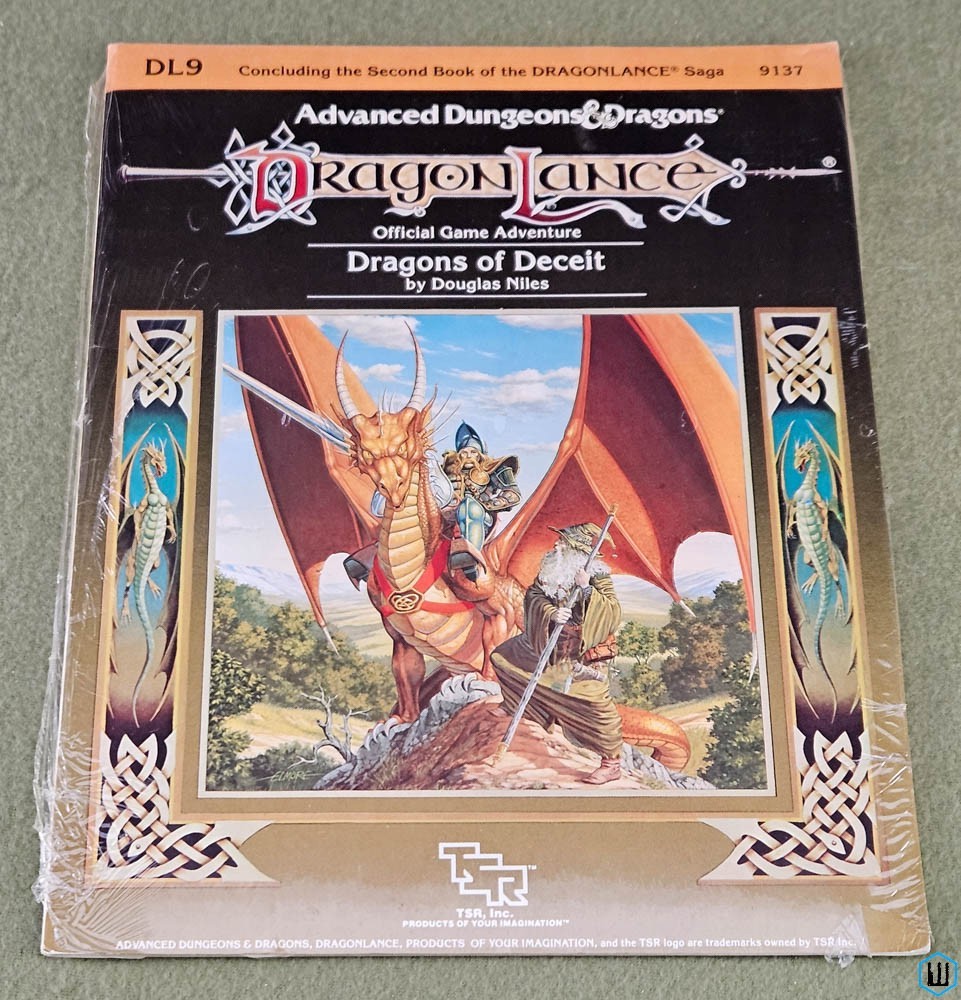 Dragons of Deceit (Advanced Dungeons Dragons Dragonlance DL9) SEALED TSR 9137