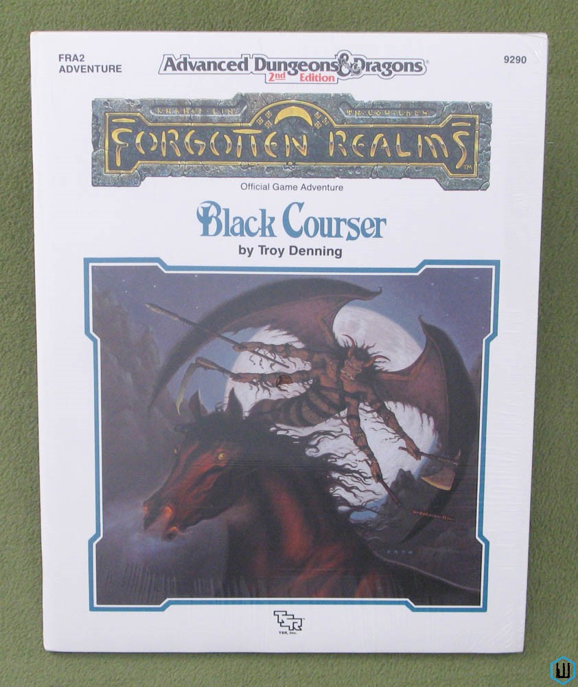 Image for Black Courser - SHRINKWRAP (Advanced Dungeons Dragons Forgotten Realms FRA2)
