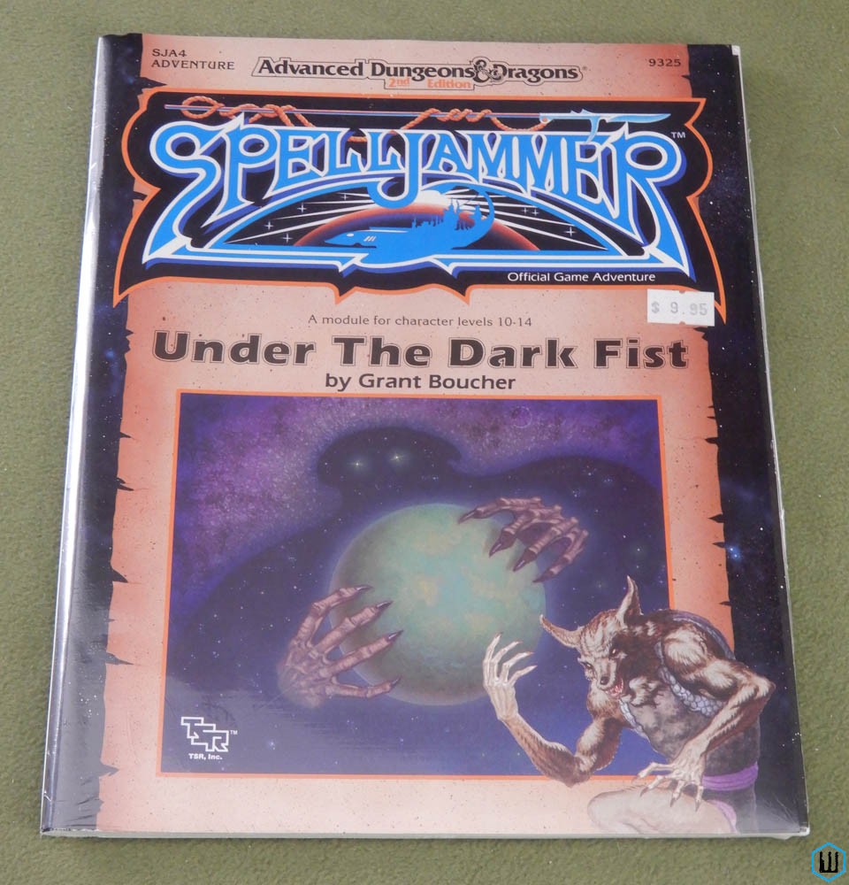 Under the Dark Fist (Dungeon Dragons Spelljammer SJA4) SEALED