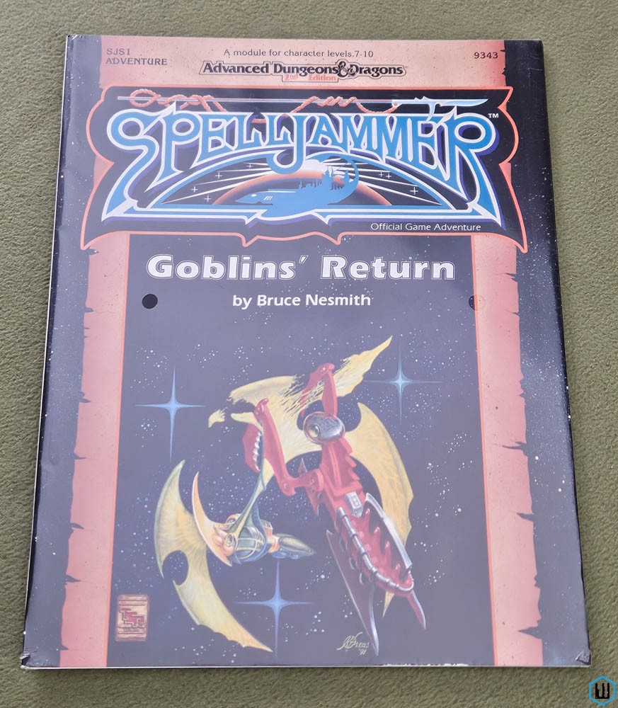 Goblin's Return (Dungeons Dragons Spelljammer SJS1) Original 1991 edition