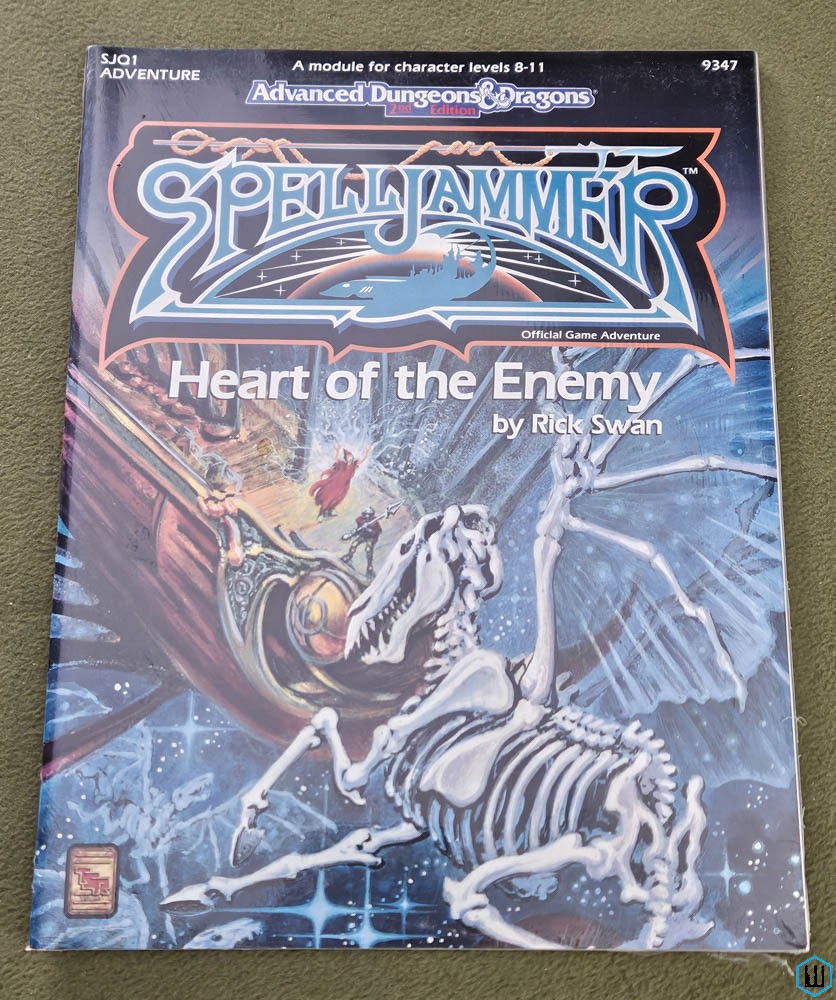 Heart of the Enemy (Dungeons Dragons Spelljammer SJQ1) SEALED Original