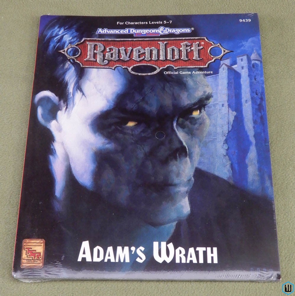 Adam's Wrath (Advanced Dungeons & Dragons Ravenloft) SEALED
