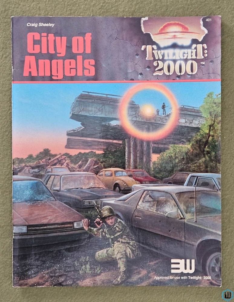 City of Angels (Twilight 2000 RPG) America Campaign Los Angeles 3W 401