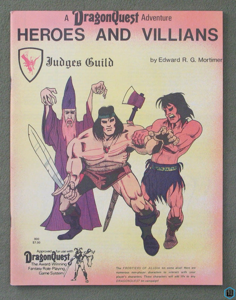 Heroes & Villains (Dragonquest Roleplaying Game RPG)