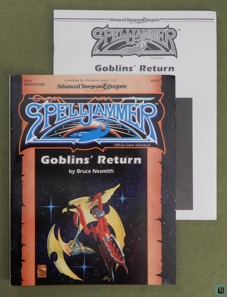 Goblin's Return (Dungeons Dragons Spelljammer SJS1) Original 1991 edition