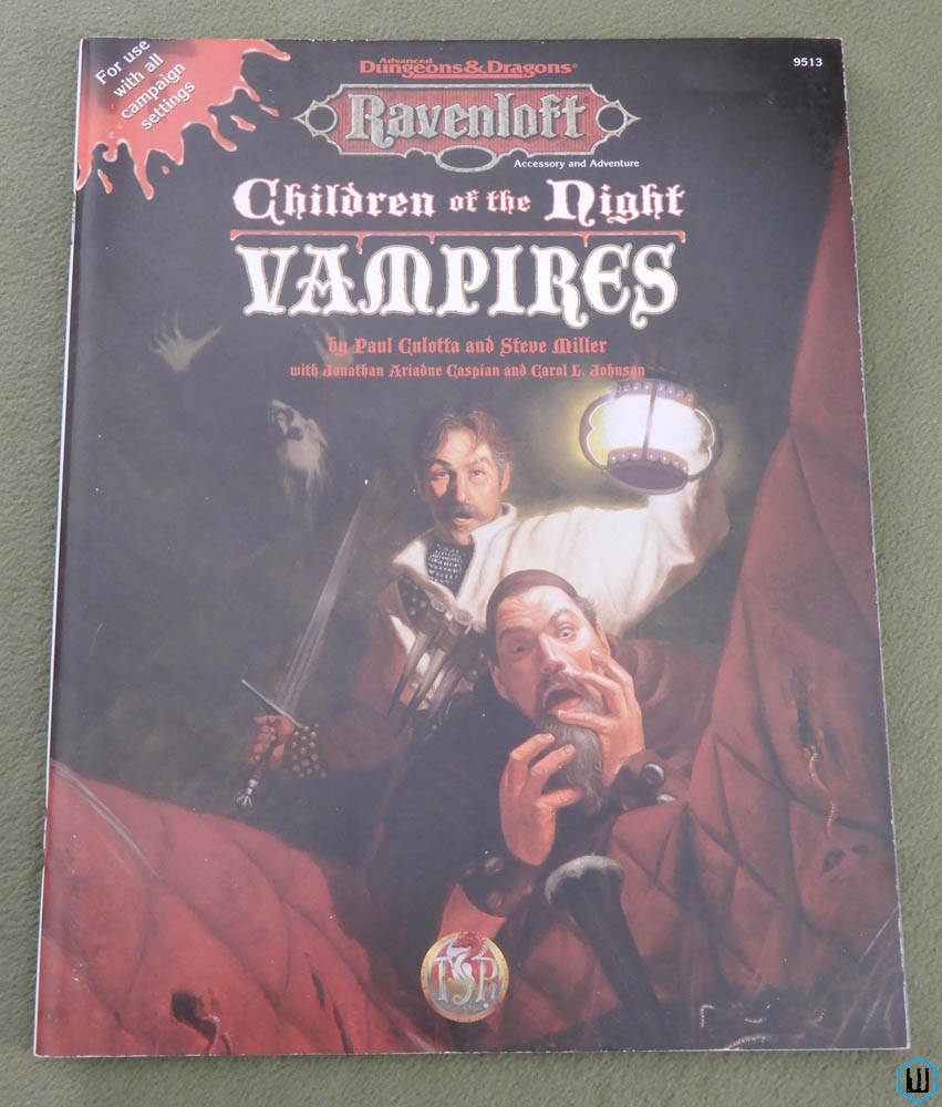 Children of the Night: Vampires (Dungeons Dragons Ravenloft) Original 1996